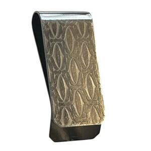 Cartier "C de Cartier Décor" Money Clip in Stainless Steel Vintage
